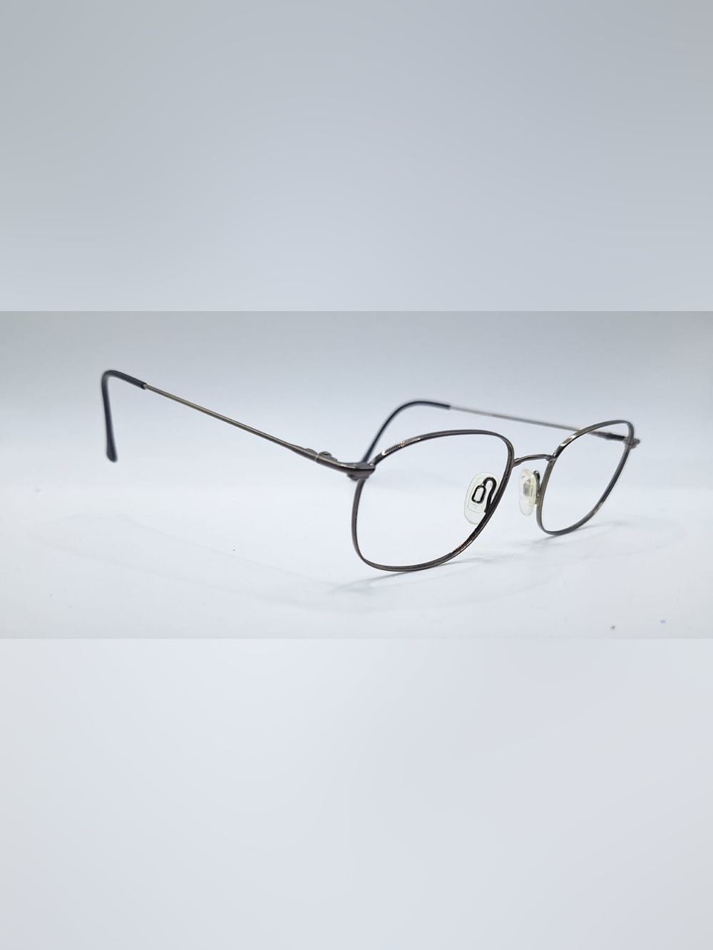 Flexon by Marchon 197 Gunmetal Oval Sunglasses Frames Only
